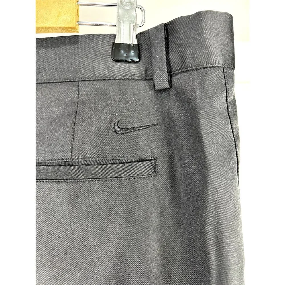 Nike Golf Dri-Fit Men's Pants‎ Size 38x30 (XL) Black Slacks Chino Pants